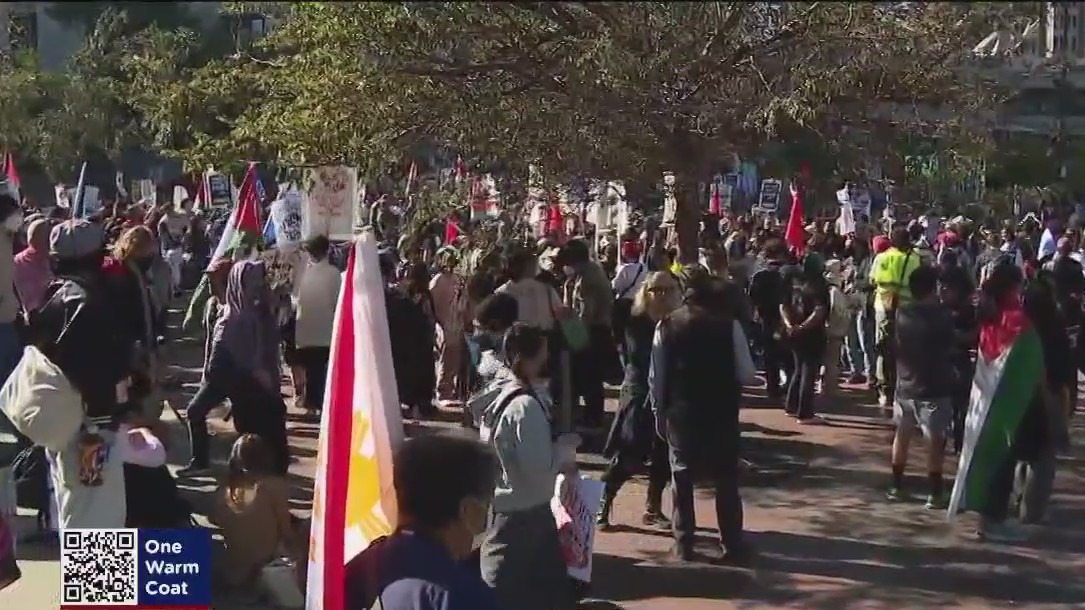 Thousands turn up for 'No APEC' rally against world leaders in downtown SF