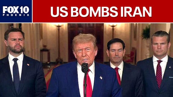 FULL ADDRESS: Trump hails Iran bombing a 'spectacular' success