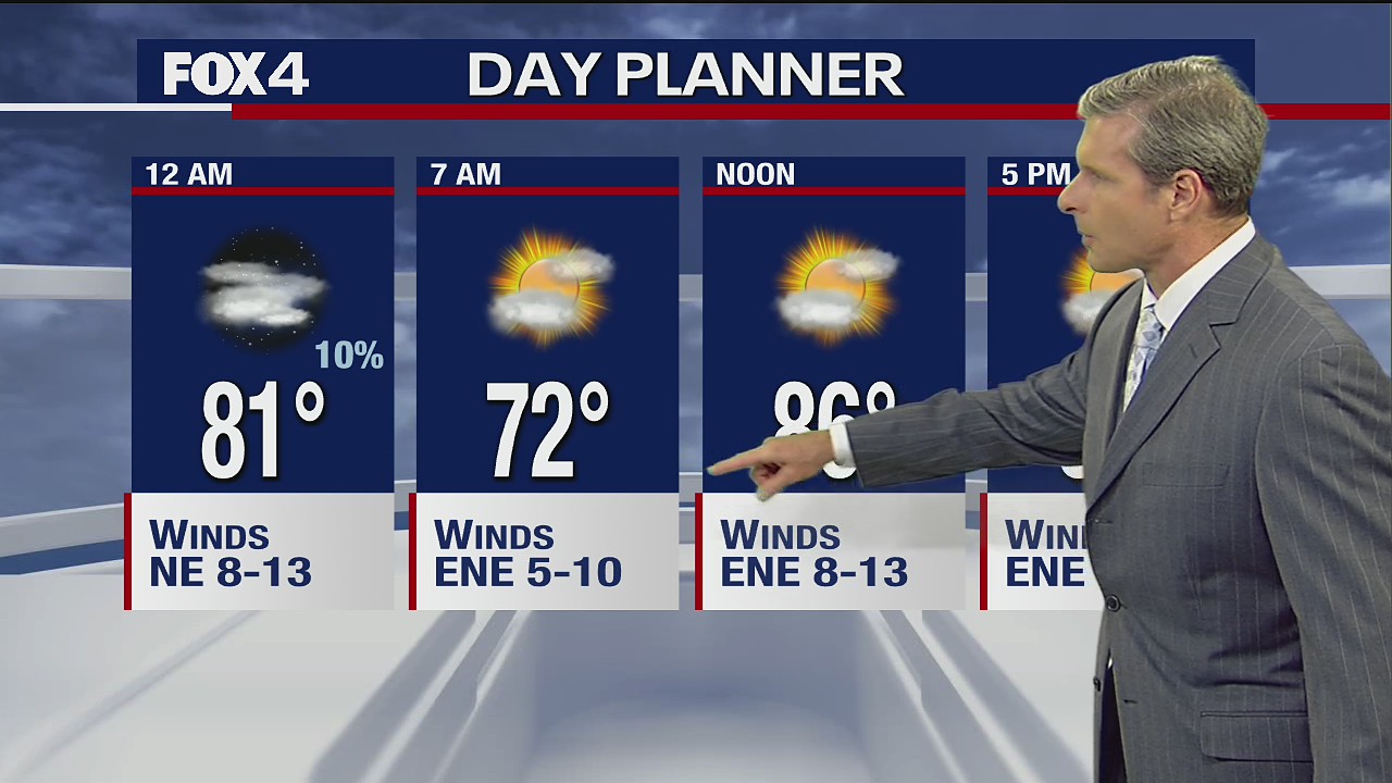 June 27 overnight forecast