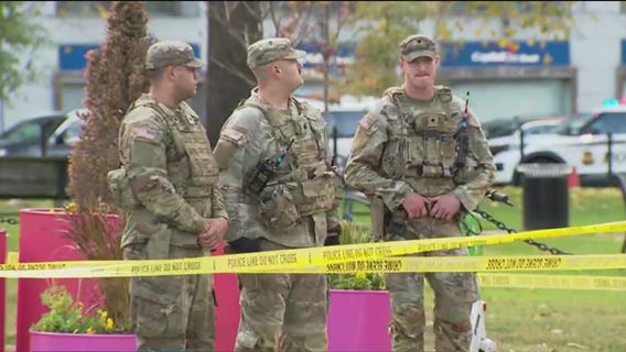 Two National Guard members shot, Trump weighs in