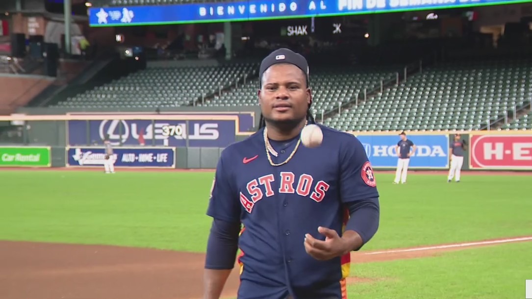 Framber Valdez speaks about his journey to the World Series