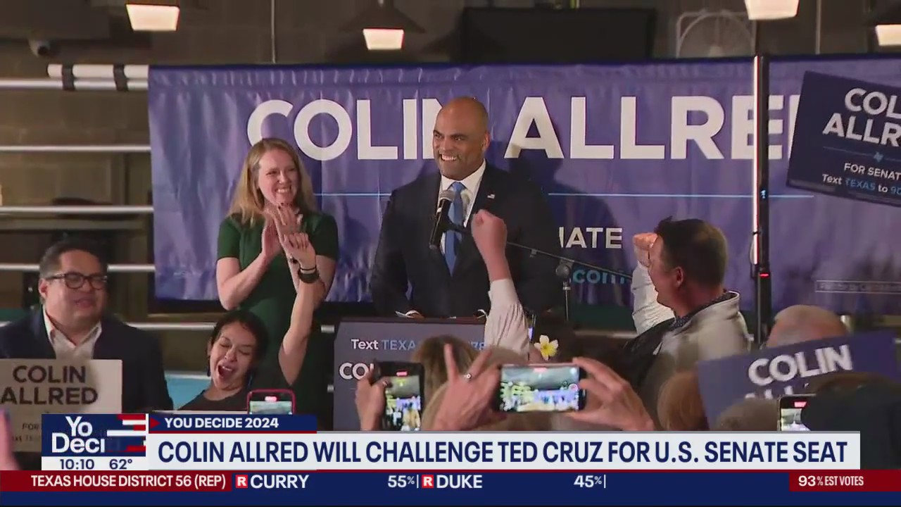 Collin Allred to challenge Cruz for US Senate seat