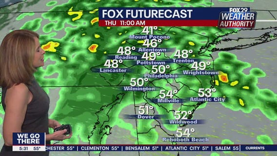 Weather Authority: Wednesday, 5 p.m. update