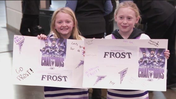 Minnesota Frost season begins with banner hanging