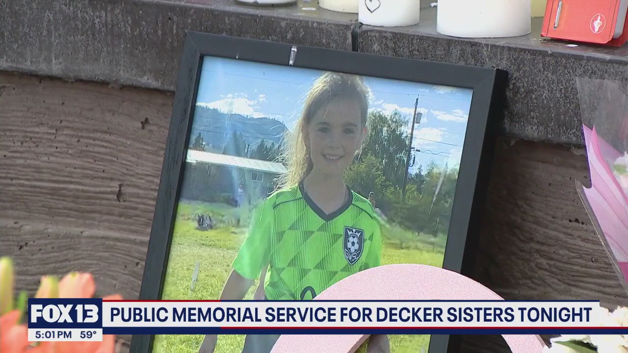 Public invited to memorial service held for the Decker sisters tonight