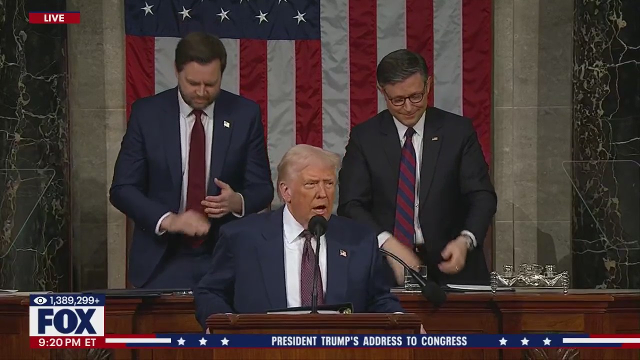 Full speech: President Trump address to Congress