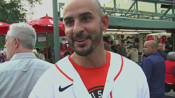 Catching up with fans amid Game 5 of the ALCS between Astros and Red Sox in Boston