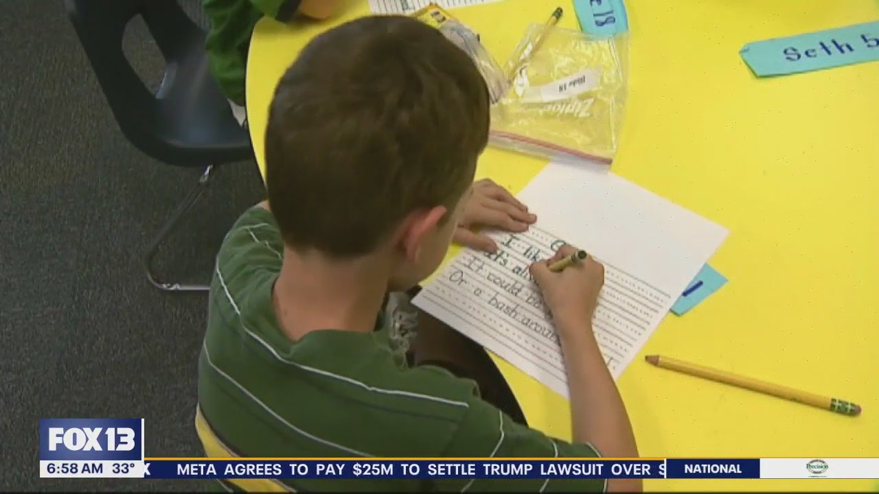 Students in the US are falling behind in reading and math