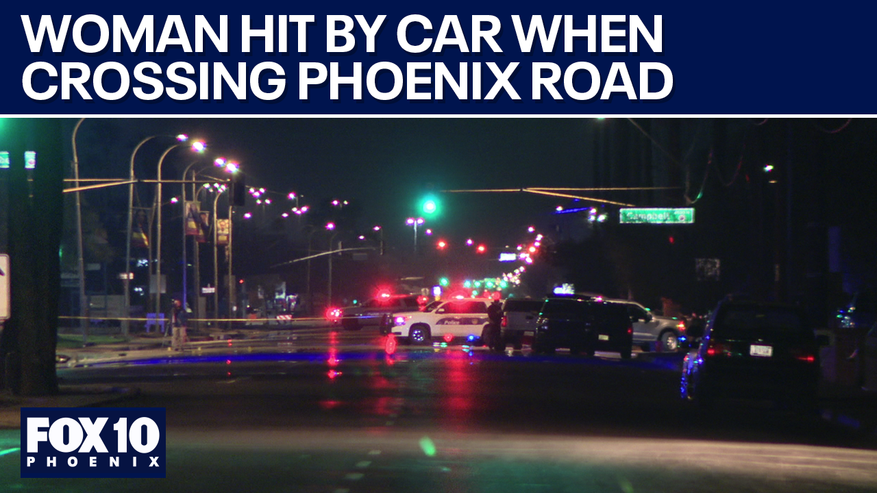 Woman struck and killed by Phoenix driver