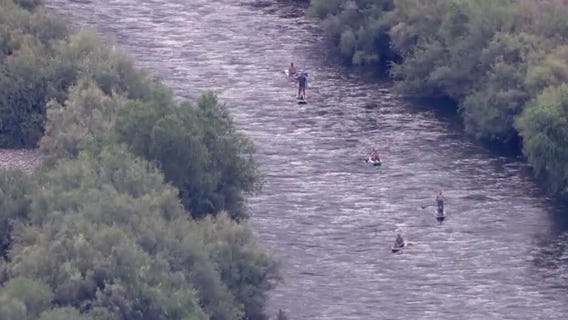 Does recent record rain help the watershed?