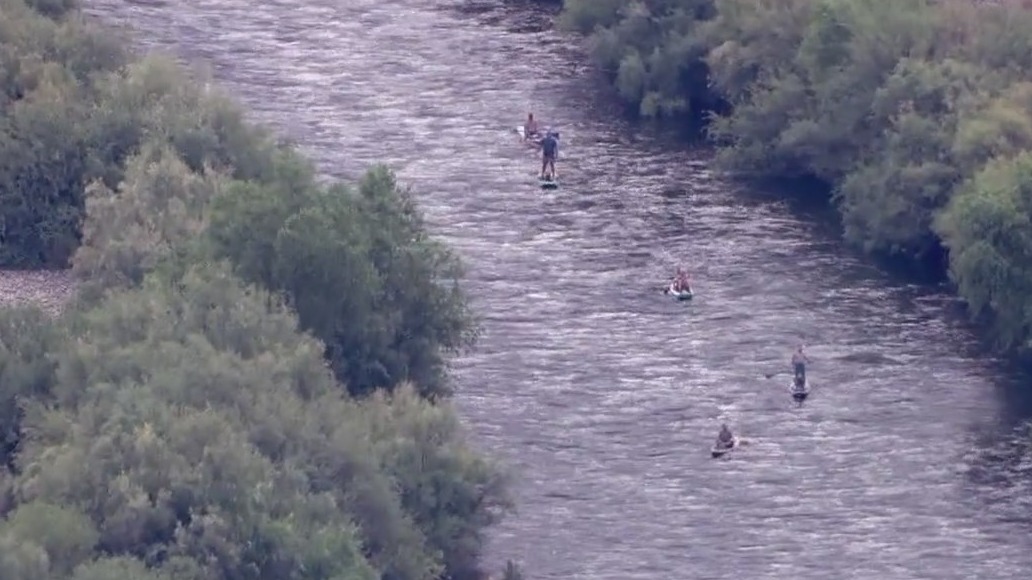 Does recent record rain help the watershed?