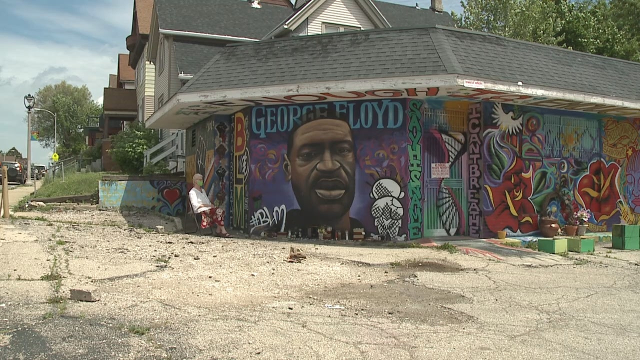 Milwaukee memorial event for George Floyd