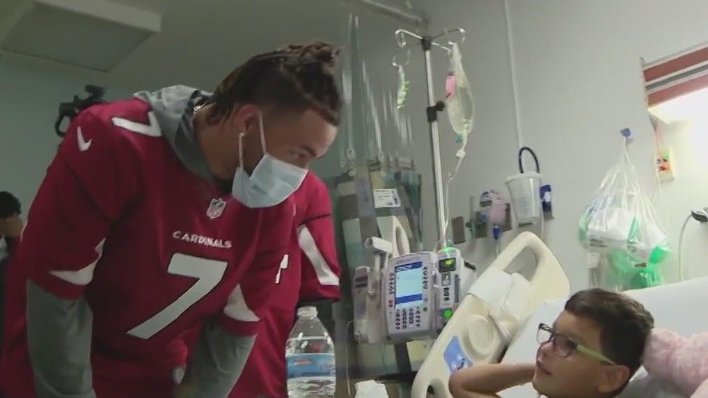 Children recovering from burn injuries got a special surprise at the Arizona Burn Center