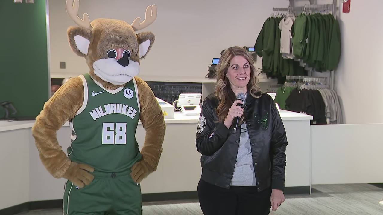 Bucks unveil new customization shop at Fiserv Forum