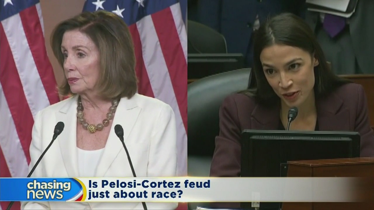 Is Pelosi-Cortez feud just about race?