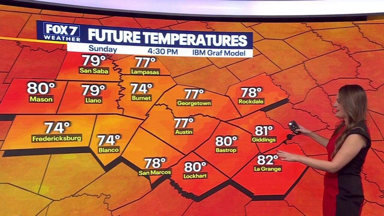 Austin weather: Saturday, Dec. 27 morning forecast