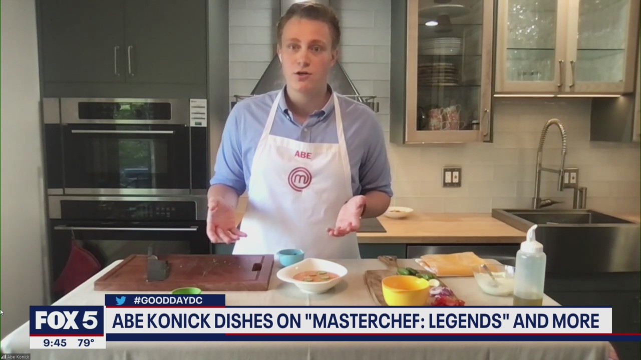 Masterchef Legends contestant from Arlington dishes on show