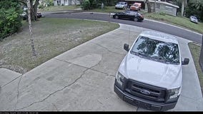 Surveillance footage shows crash