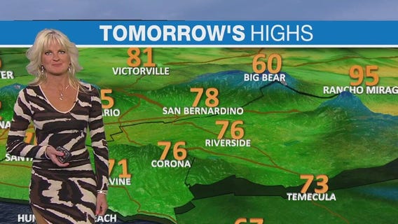 Weather forecast for Sunday, May 5