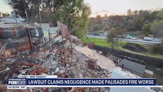 Lawsuit blames California for Palisades Fire