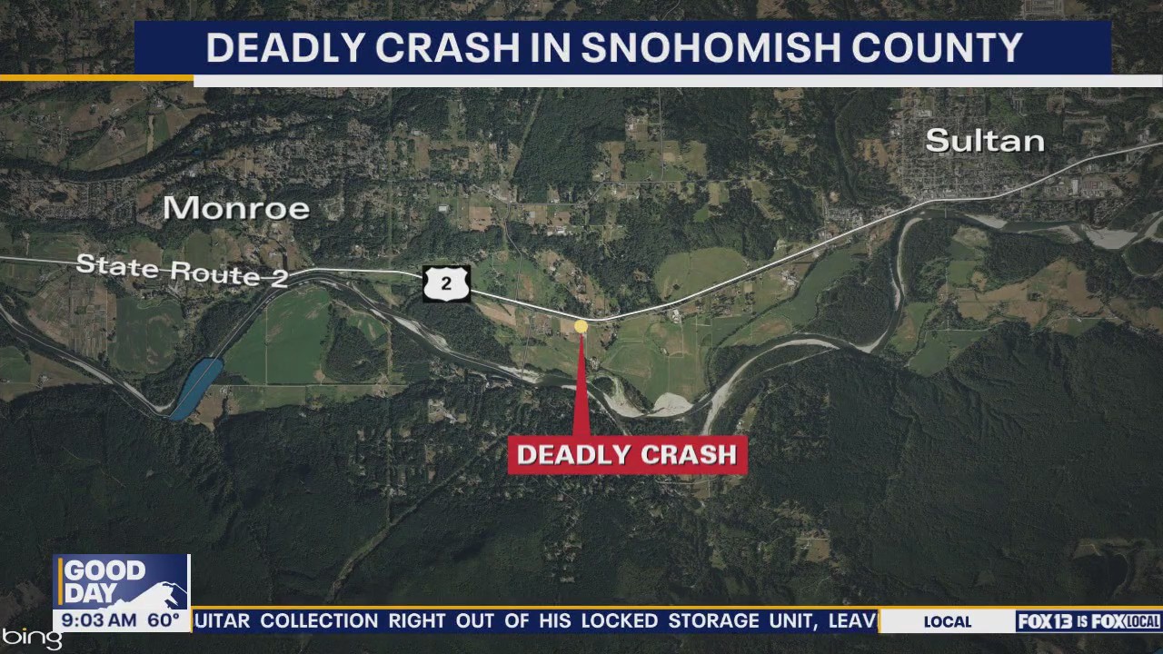 Deadly crash kills 22-year-old man in Snohomish County
