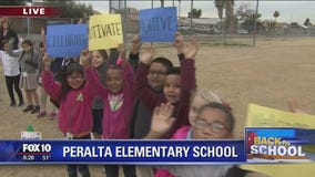 Back to school: Peralta Elementary School