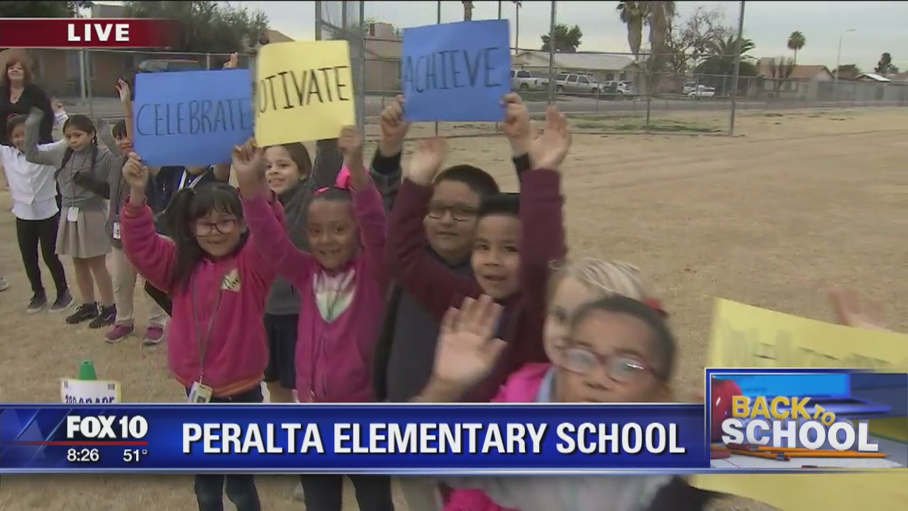 Back to school: Peralta Elementary School