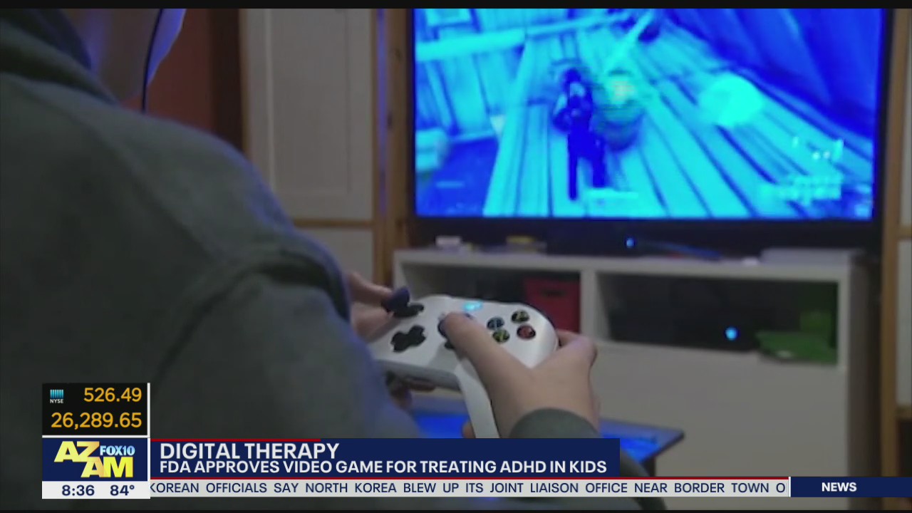 FDA approves video game for treating ADHD