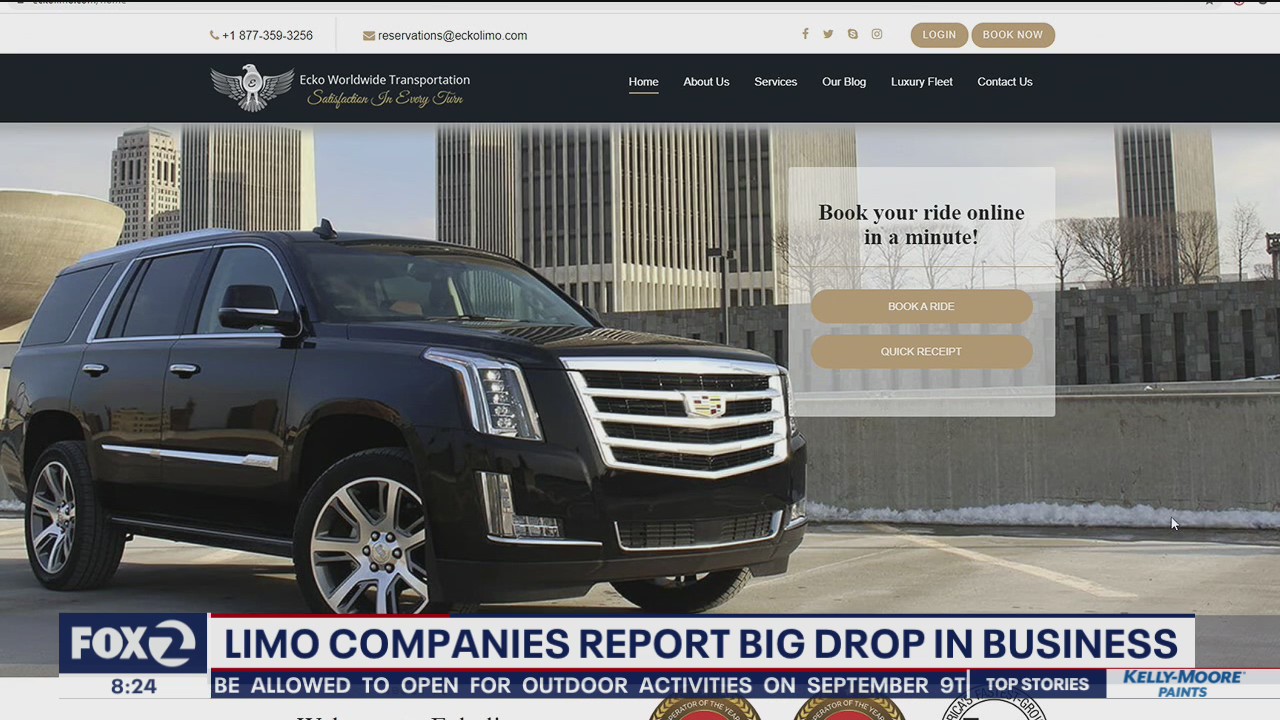 Limo companies see large drop in business