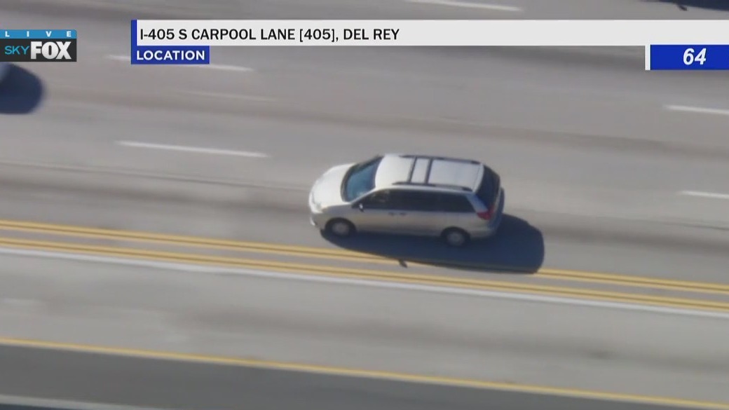 CHP chasing stolen minivan suspect in LA | FOX 11 Los Angeles
