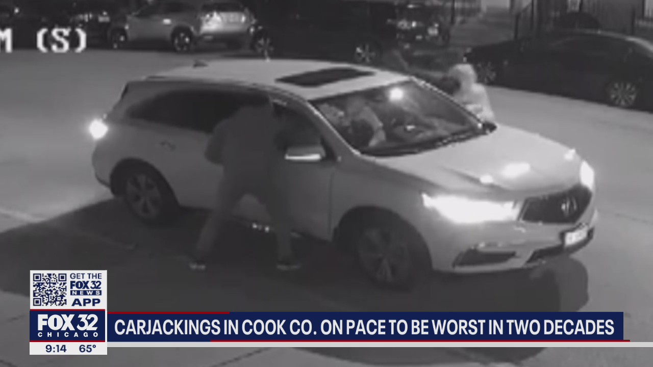 Cook County carjackings on pace to be worst in decades