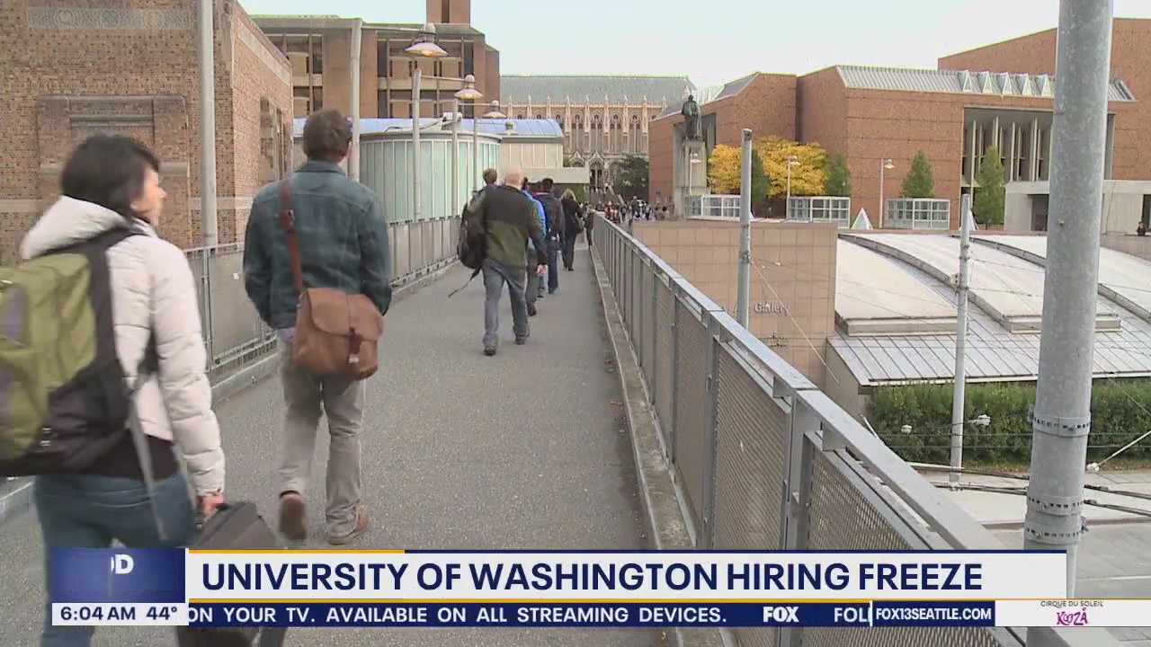 Hiring freeze at UW