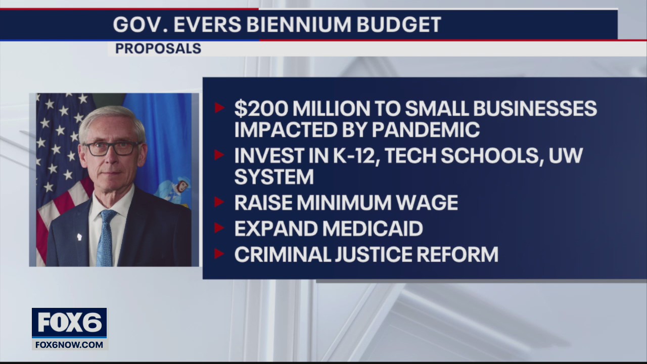Gov. Evers' budget proposal met with GOP opposition