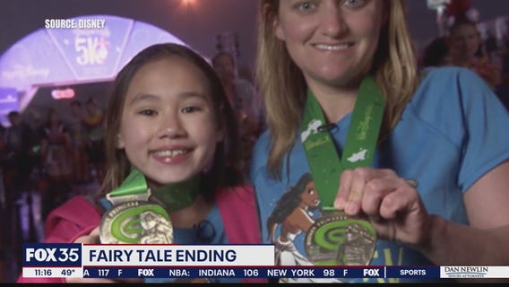 Fairy tale ending for girl who never thought she would walk