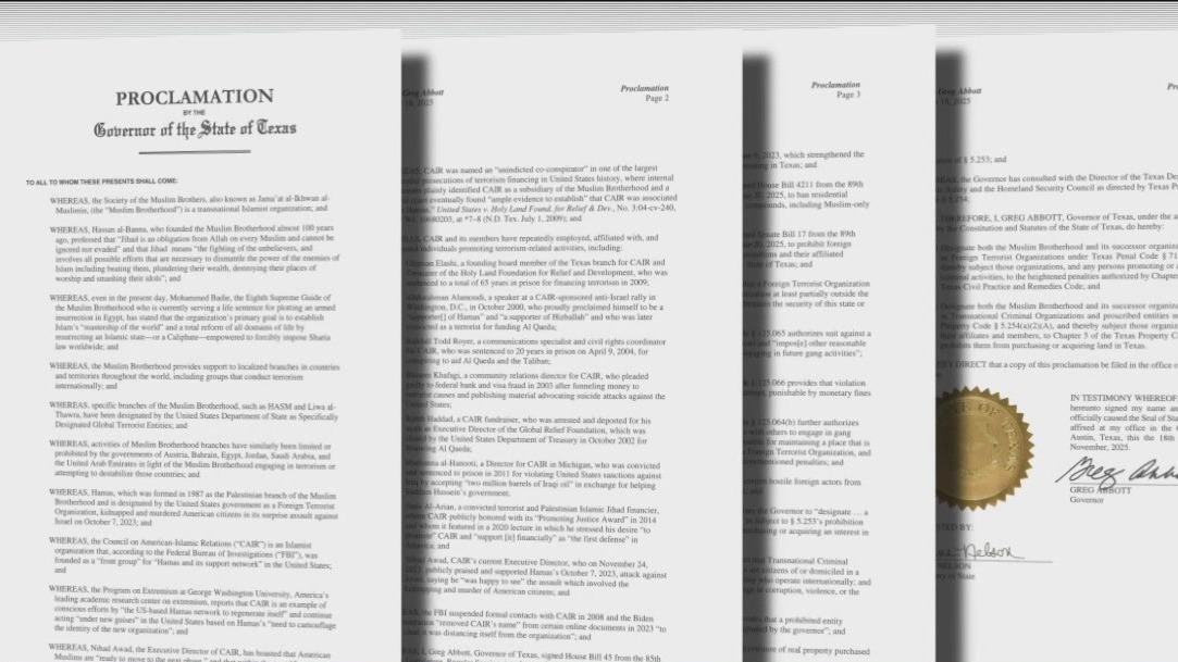 CAIR defends against Texas Gov. Abbott's request to revoke tax exemption