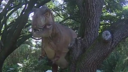 Dinosaurs at Houston Zoo