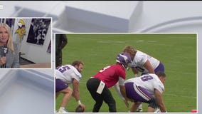 Vikings getting ready for Week 1 Monday night game at Bears