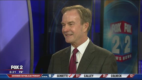 Republican gubernatorial candidate Bill Schuette in studio