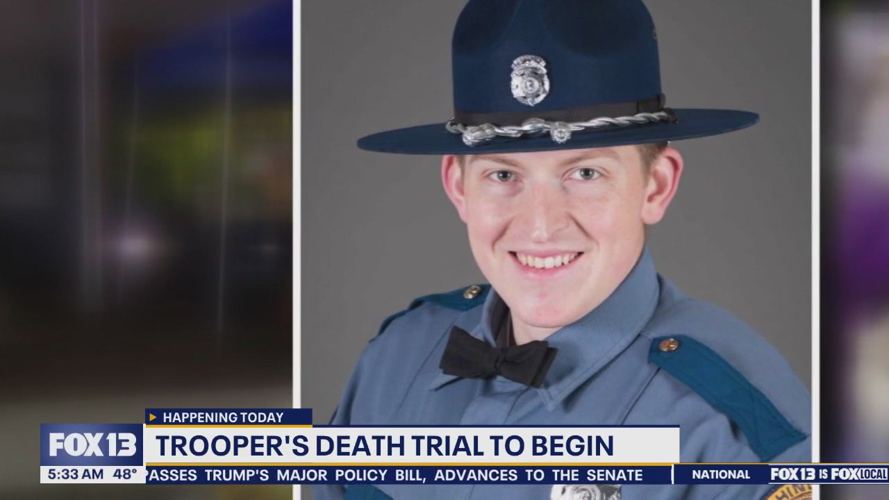 Trial to begin for driver accused in trooper's death