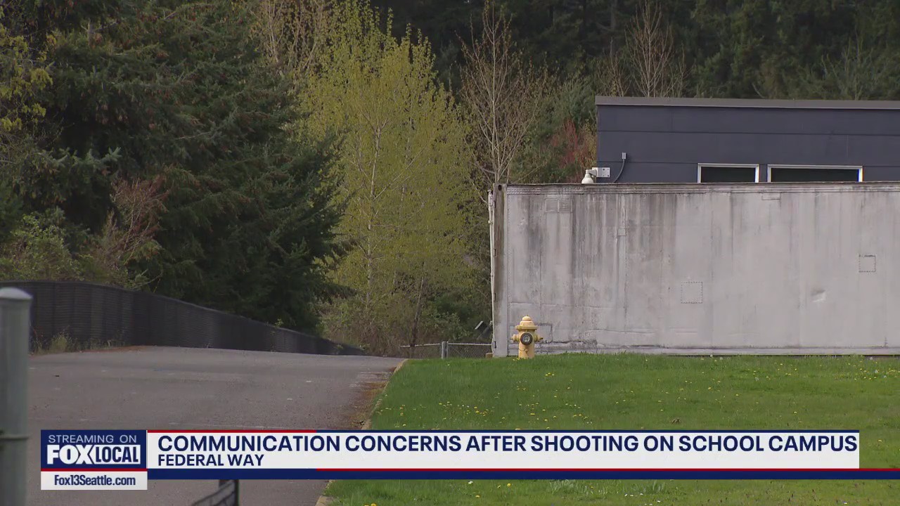 Parents concerned after shooting on Federal Way school campus