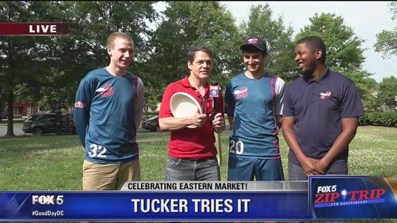 Eastern Market | Zip Tip: Tucker Tries It - Ultimate Frisbee