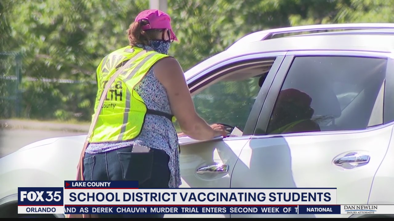 School district vaccinating students in Lake County