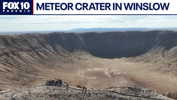 Meteor Crater in Winslow | Drone Zone