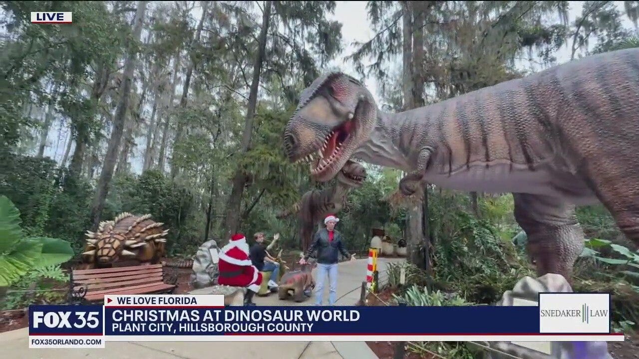 Christmas at Dinosaur World