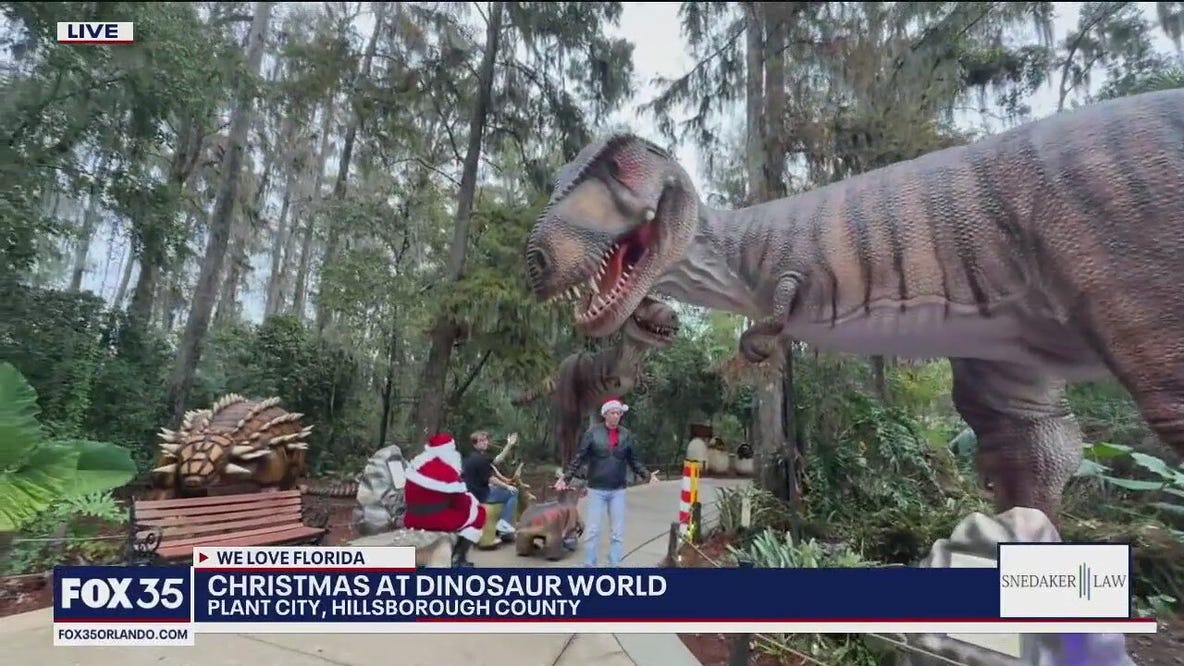 Christmas at Dinosaur World
