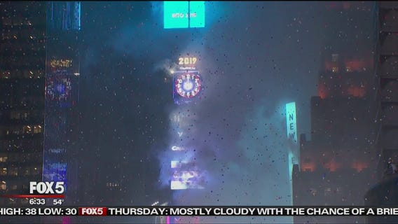 Times Square Cleanup Underway