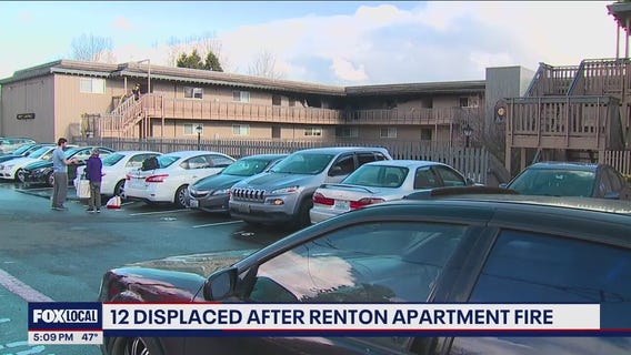 Renton apartment fire displaces 10 people, including 2 children, on New Year?s Eve