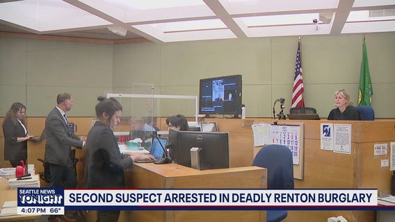 $2 Million bail set for second suspect in deadly Renton burglary