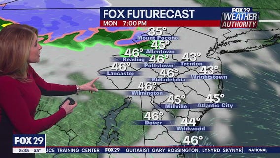 Weather Authority: Monday, 5 p.m. update