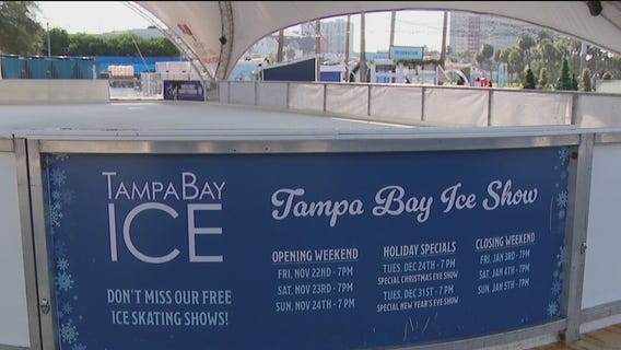 Bolts help build ice rink at Winter Village
